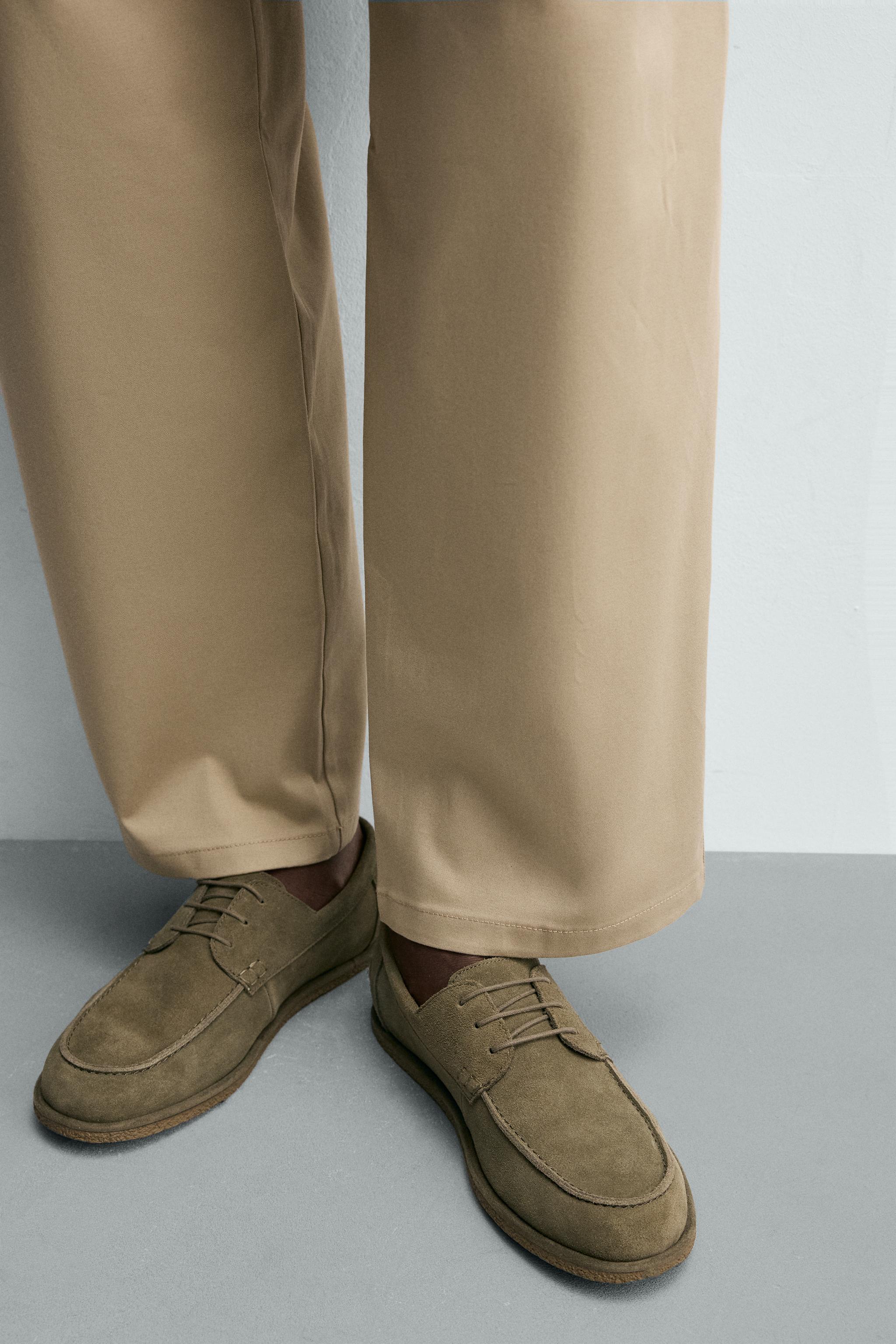 CASUAL LEATHER DECK SHOES